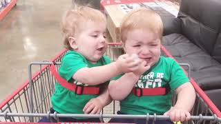 Naughty Twin Babies Make Your Head Hurt - Fun and Cute