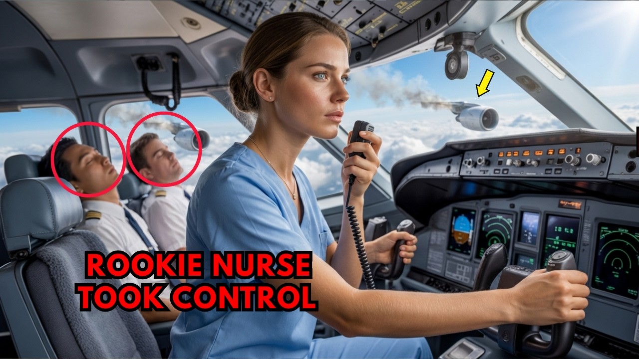 She Was Just a Rookie Nurse — Until the Jet Lost Both Engines and Her Voice Came on the Radio