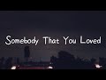 Bruno Martini, New Hope Club - Somebody That You Loved || Lyrics