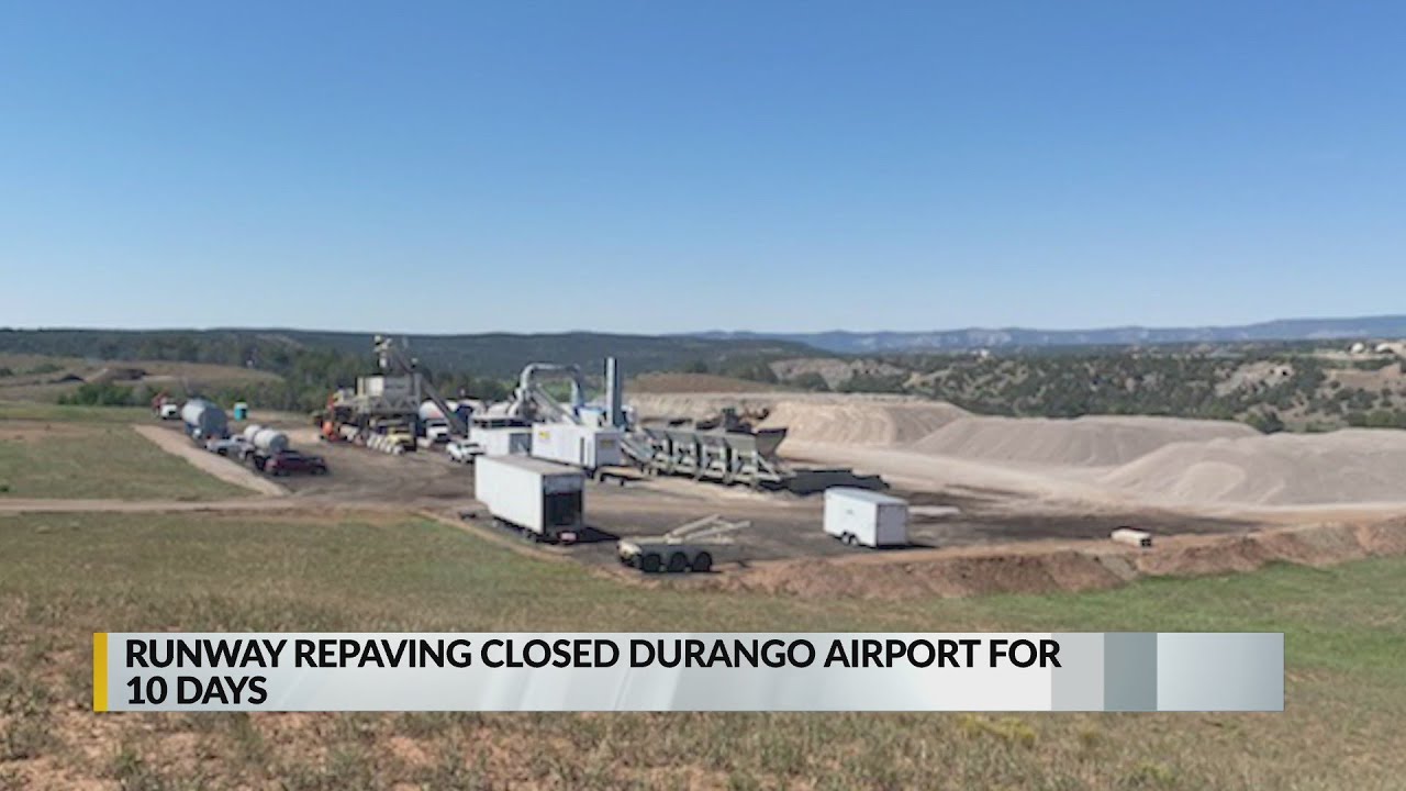 Durango Airport temporarily closed YouTube