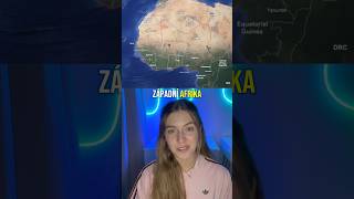 Západní Afrika vysvětlená za 3 minuty! 🌍 #zemepis #zajimavosti #zapadniafrika #afrika