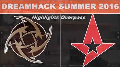 CS:GO | DreamHack ZOWIE OPEN SUMMER 2016 (HIGHLIGHTS - Astralis-NIP Overpass)