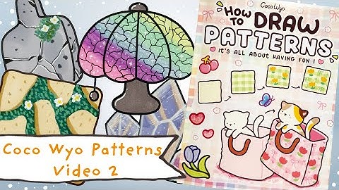 Coco Wyo Patterns | 8 unique surface designs 🎨 