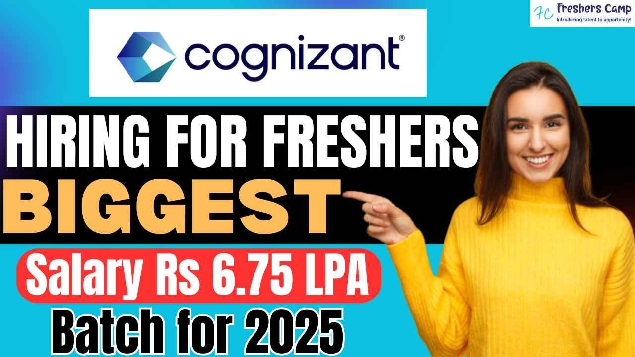 Cognizant Off Campus Drive for 2025 Batch : Mass Hiring for Freshers ...