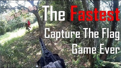 The fastest capture the flag game ever | S&T MG42 airsoft gameplay #airsoft #MG42 #gameplay