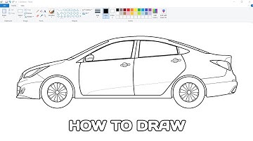 HOW TO DRAW A CAR STEP BY STEP | CAR DRAWING TUTORIAL.