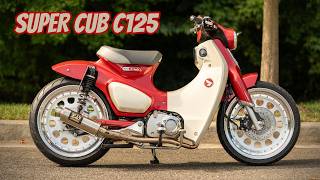 Honda Super Cub C125 Project - Chimera Engineering Kira Wheels