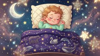 Baby Sleep Music ❤️ Cure Insomnia, Anxiety &amp; Stress Relief 🌙 Sleep Peacefully 😴 Mozart &amp; Brahms