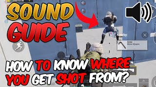 Sound Guide - Footsteps/Gunshots (PUBG MOBILE) how to know where you get shot from! Guide/Tutorial screenshot 3