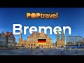 Walking in BREMEN / Germany 🇩🇪- Central City - 4K 60fps (UHD)