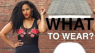 WHAT TO WEAR GIRL'S NIGHT OUT | LOOK OF THE DAY | #WhatToWearWednesday
