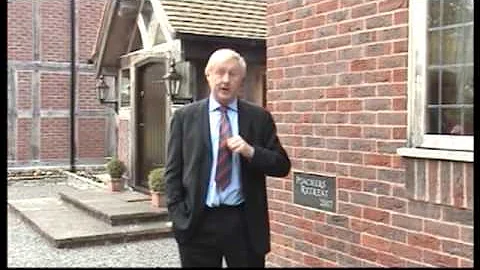 Chris Tarrant wishes Malcolm and Maxine Cox luck w...