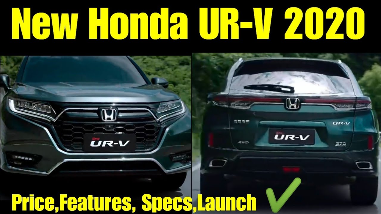 All New Honda Ur V Premium Suv Honda Ur V Honda Urv Price In India The Flagship Suv Youtube