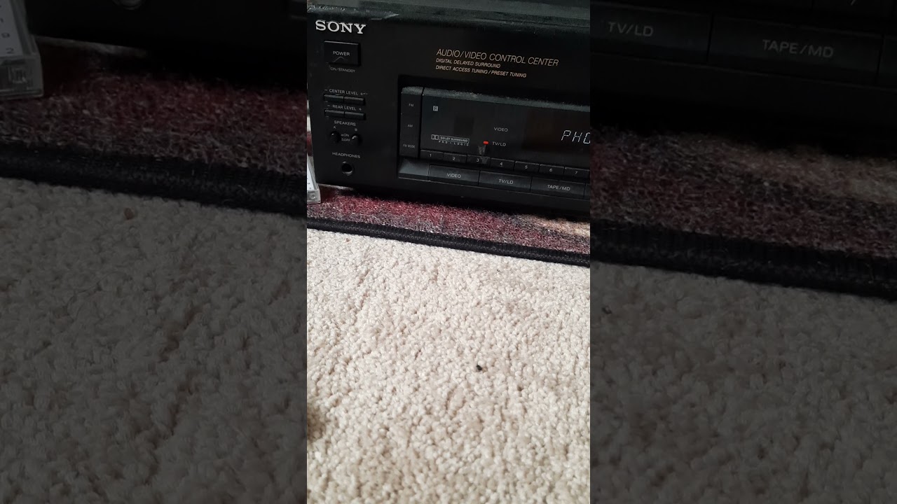 Sony receiver STR-D615 DEMO