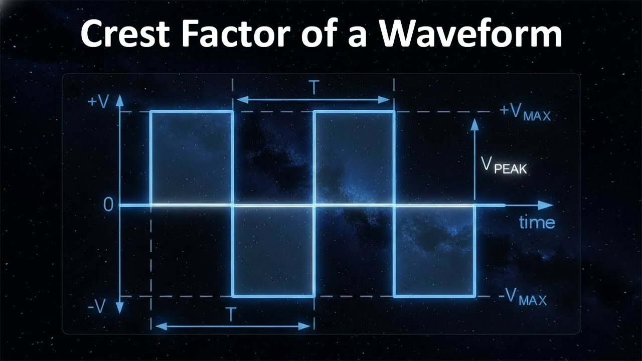 Crest Factor of a Waveform