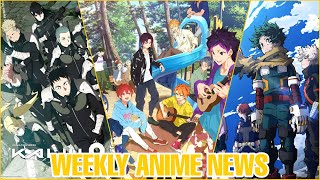 Weekly Anime News Episode 2 - Oshi No Ko S2, MHA Season 7, Kaiju No 8, and More Updates