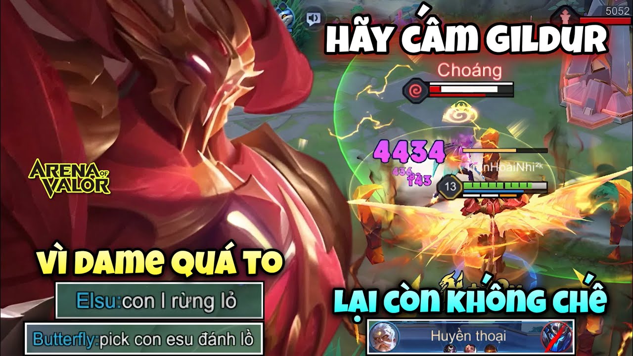Hãy Cấm Gildur Ngay Vì Bây Giờ Vẫn Quá Khó Chịu Khi Đối Đầu “ Dame Đã To Lại Còn Có Khống Chế “ 