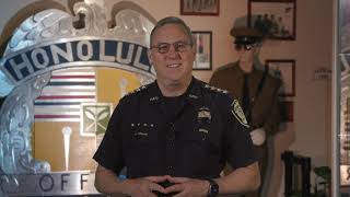 Honolulu Police Chief Logan's Message to Mission Hills High School.