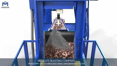 Tumblast Shot Blasting Machine Animation