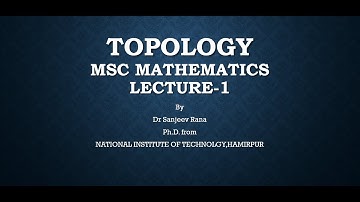 Partially Ordered Set, Problems on p.o.s., Topology MSc Mathematics Lecture-1,Dr Sanjeev Rana