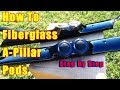 How To Fiberglass A-Pillar Speaker Gauge Pods / G-Body Cutlass DIY Custom A-Pillar Tweeter Pods