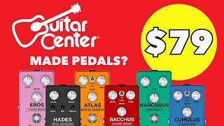 Gamma Budget Pedals: Distortion, Overdrive, Chorus, Delay, Reverb