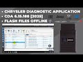 Cda 615188 software 2025  chrysler diagnostic application   flash files offline