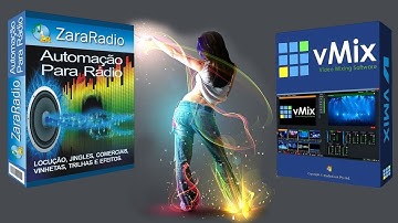 vMix integração com Zara Radio