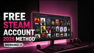 Details How to Get a FREE Steam Account in 2026! | Legit Method News