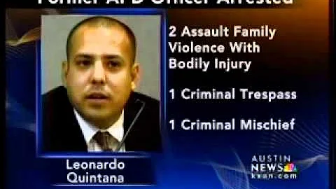 Former APD Officer Leonardo Quintana faces crimina...