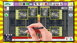 Super Mario Maker - Let's Make a Level With the New Update! - Course Creation Video