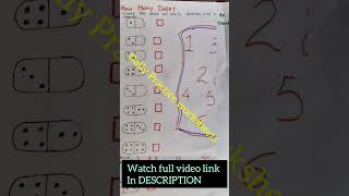 Nursery Daily Practice Worksheets Maths 2025#vyomonlineclasses#nurseryclassteaching#shorts