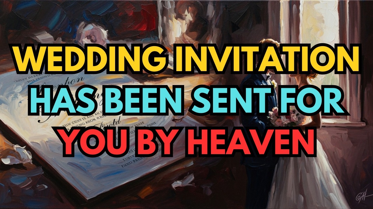 CHOSEN ONE: GOD SAYS, HEAVEN HAS RELEASED YOUR SECRET WEDDING INVITATION✨ | MARKED BY HEAVEN