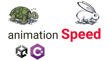 how to change animation speed in unity through code