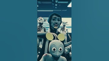 Crazy AI animation with Midjourney Video #ai #midjourney #weird #aiart