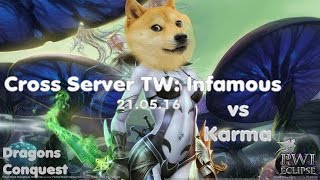 PWI - CROSSTW: Infamous vs Karma 21.05.16