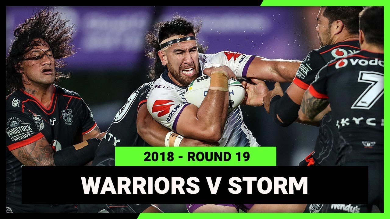 NRL Highlights | NRL 2018 | New Zealand Warriors v Melbourne Storm ...