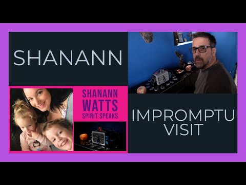 Shanann Watts - IMPROMPTU Visit - Spirit Box Session