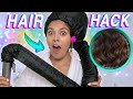 Testing Weird Hair Hack for LAZY PEOPLE! Quick & Easy Hairstyle Gadget!
