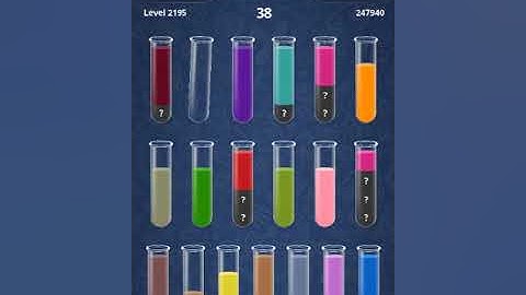 Water Sort : Puzzle game Level 2191 - 2200 Walkthrough | PuzzleChallenge ✔️