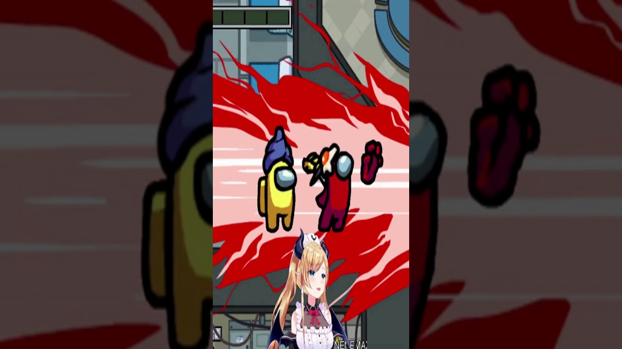 Choco-sensei goes Shhhhh in Among Us (Hololive shorts)