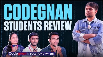 Codegnan Student Feedback – Why It’s the Best Coding Institute! | #sumantvvijayawada