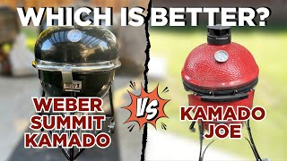 Which Is Better? Weber Summit Kamado vs Kamado Joe