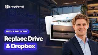 Replace Google Drive, Dropbox & Dropbox Replay | ShootPortal Media Delivery and Video Review