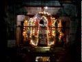 Puja  la desse durga dans un temple de kanchipuram