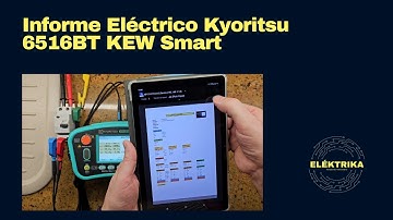 Informe Eléctrico Kyoritsu 6516BT KEW Smart