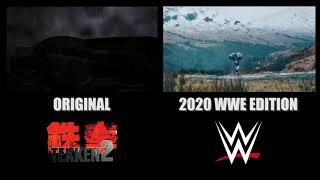 WWE x TEKKEN - Custom Intro (SIDE-BY-SIDE COMPARISON - ORIGINAL VS. NEW)