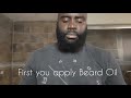 Beard Grooming with Beard Oil and Beard Balm