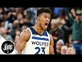 Jimmy Butler 'dominates' Wolves scrimmage, screams 'you can't win without me' | The Jump