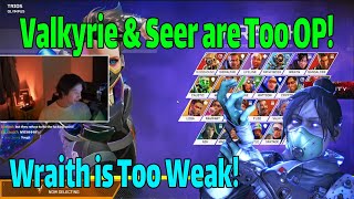 Aceu on Valkyrie & Seer is too OP... (Respawn Destroyed Wraith)